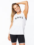 BASIC RACER TANK WHITE